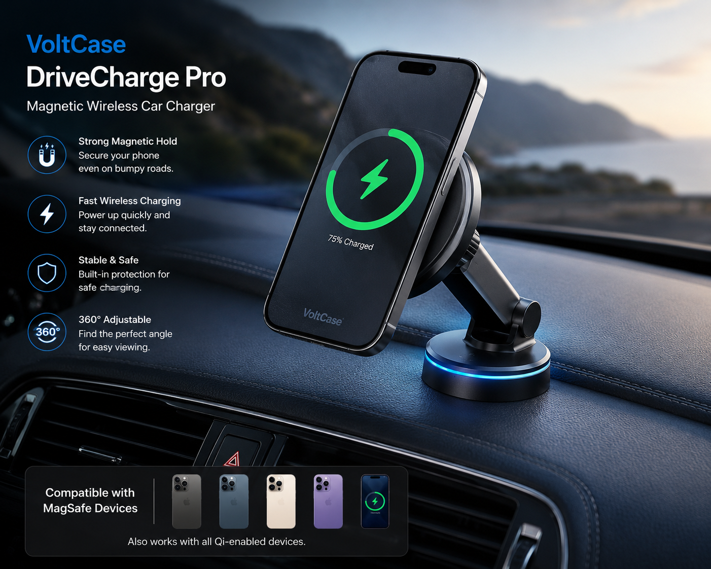 VoltCase™ DriveCharge Pro