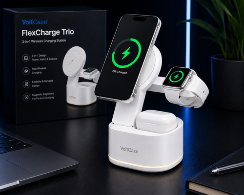 VoltCase™ FlexCharge Trio